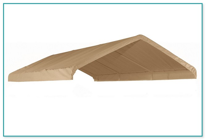 10x20 Canopy Replacement Cover Tan