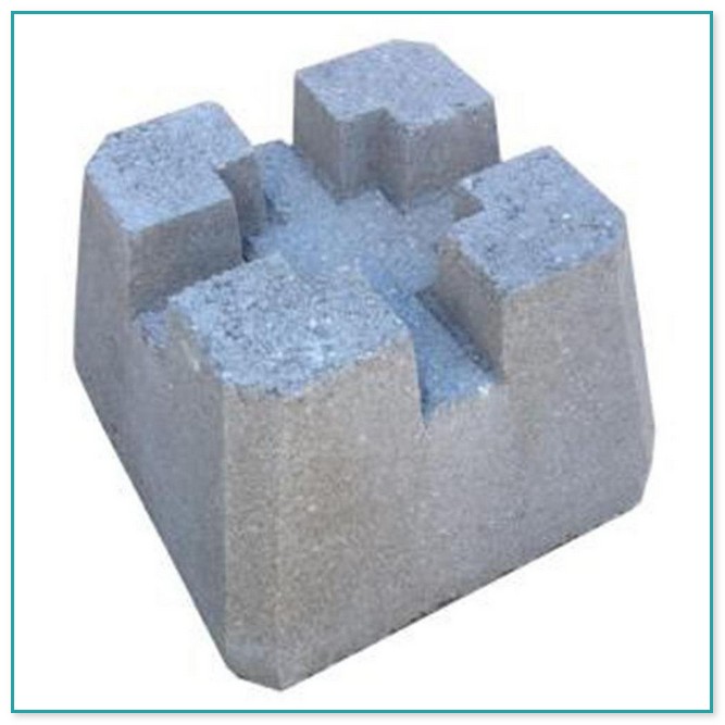 4x4 Concrete Deck Blocks