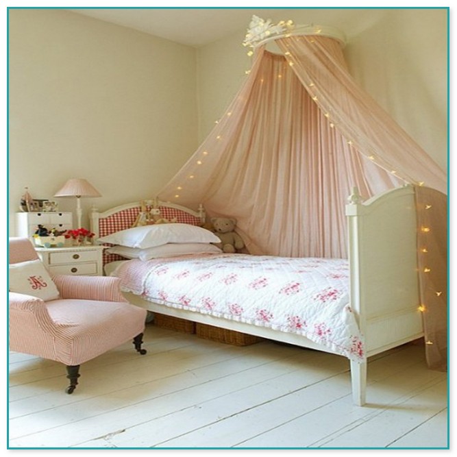 Girls Canopy Bedroom Set
