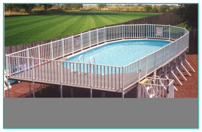 Gorgeous Cost Of Above Ground Pool With Deck