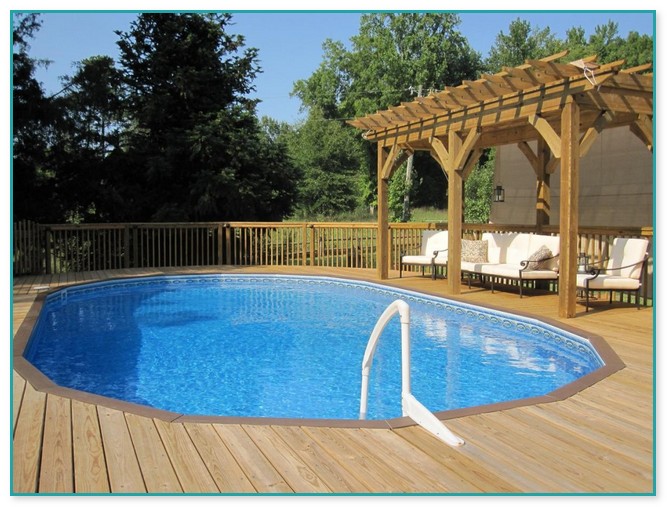 Luxury Above Ground Pools With Decks Cost