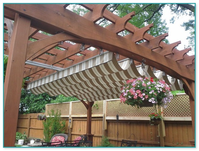 Stunnning Outdoor Deck Shade Canopies