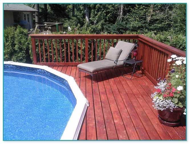 Above Ground Pools With Decks Cost