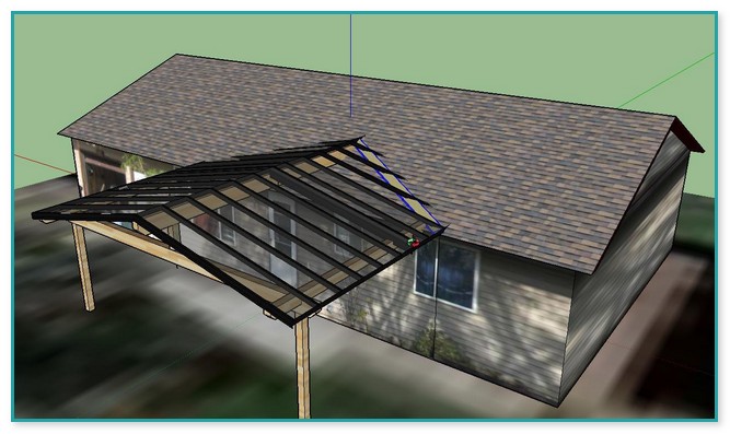 Attach Roof Over Deck From House
