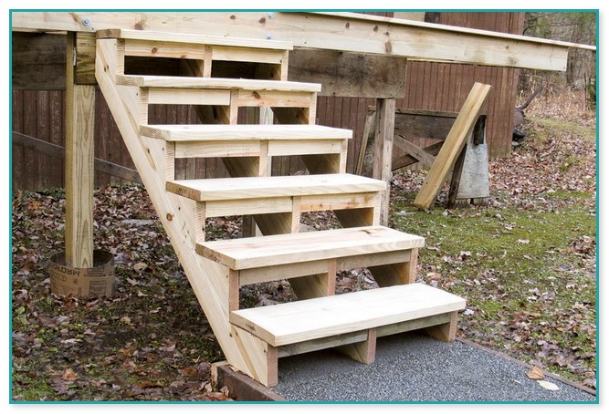 Building A Deck Stairs