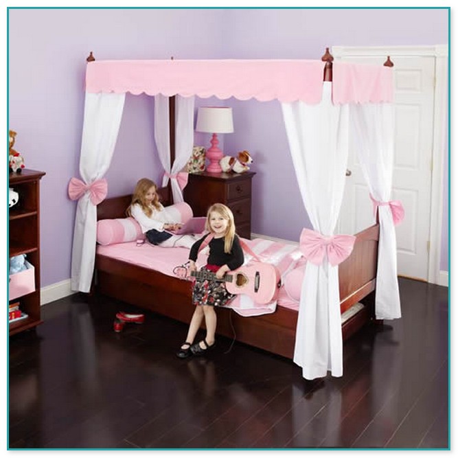 Canopy Bed Drapes For Kids