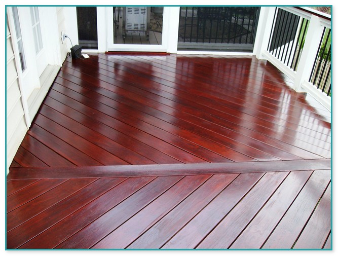Colored Stain For Decks