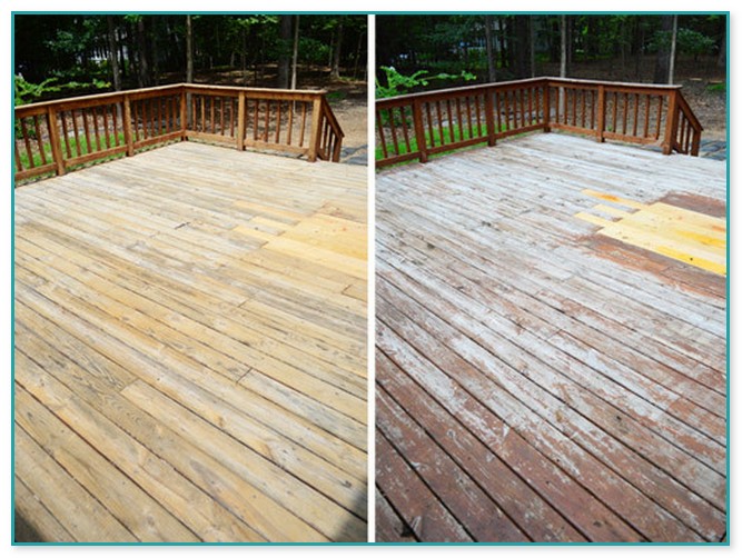Deck Cleaner Before Staining