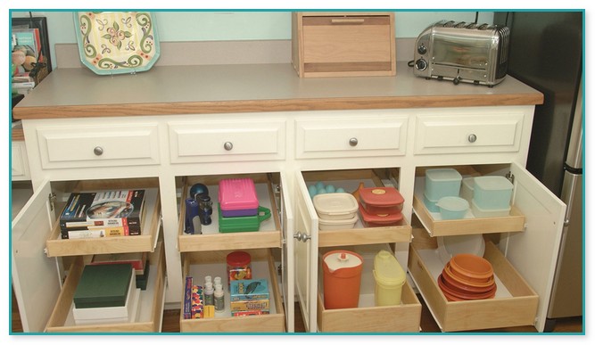 Kitchen Cabinet Organizer Pull Out Drawers