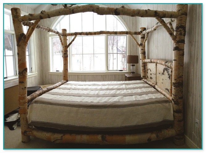 Make Your Own Canopy Bed Frame