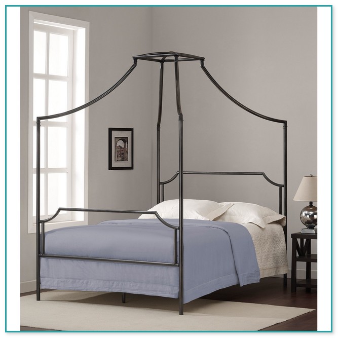 Metal Canopy Beds Full Size
