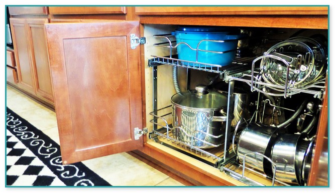 Organizing Pots And Pans In Kitchen Cabinets