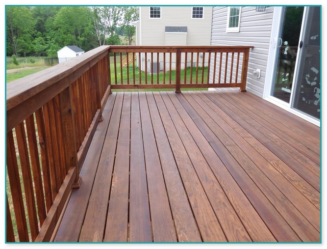Power Wash And Stain Deck Cost