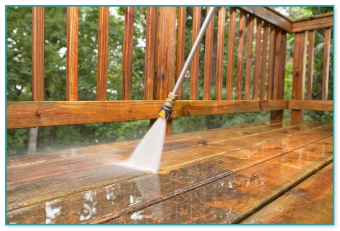 Power Washer For Deck
