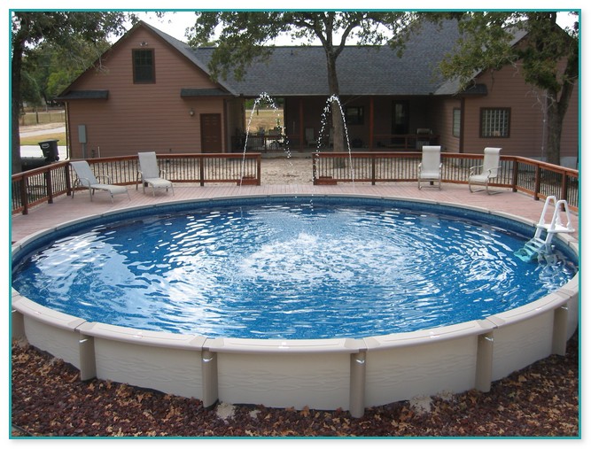 Resin Deck For Above Ground Pool
