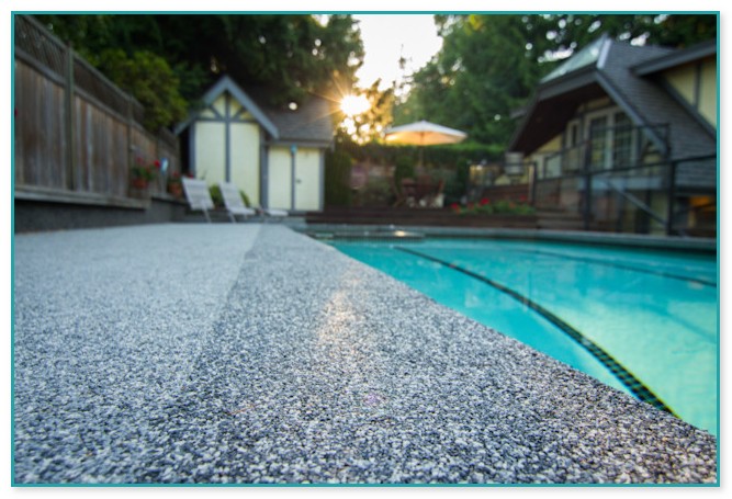 Rubber Surfacing For Pool Decks