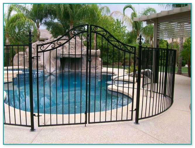 Above Ground Pool Mesh Fence