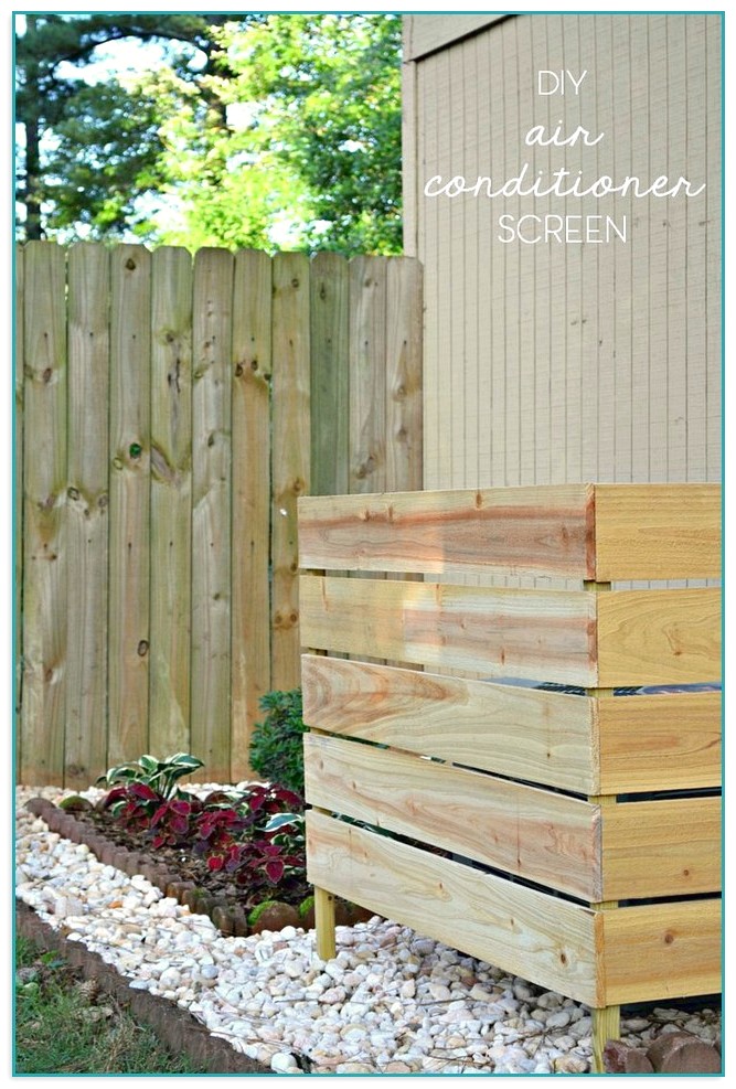 Air Conditioner Screen Fence