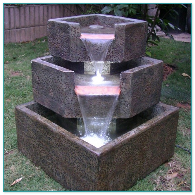 Battery Operated Fountains Outdoor