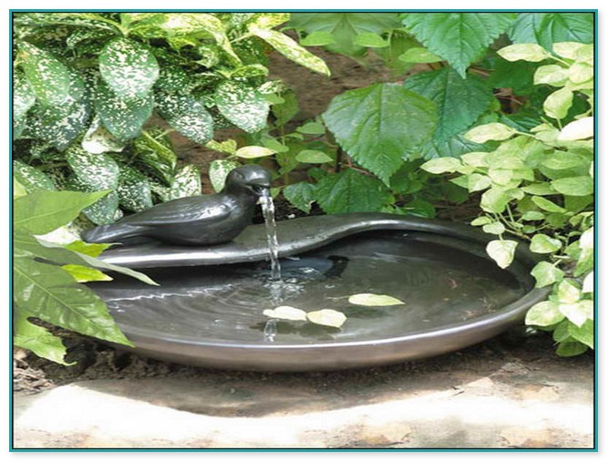 Battery Operated Pond Fountain