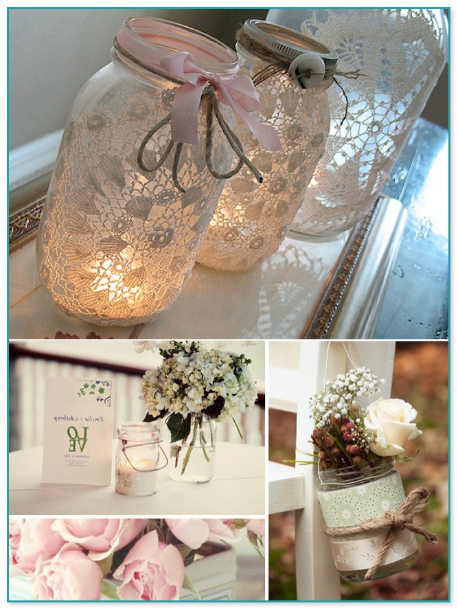 Best Ideas For Decorating Mason Jars For Wedding