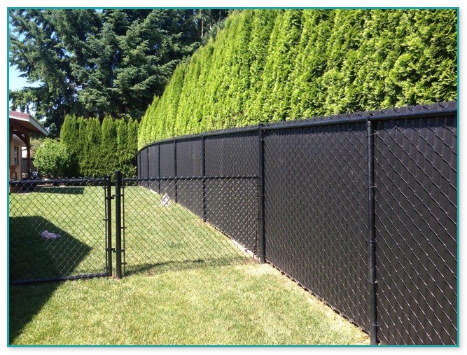 Black Chain Link Fence Cost Per Foot 2