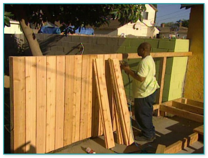 Building A Cedar Fence