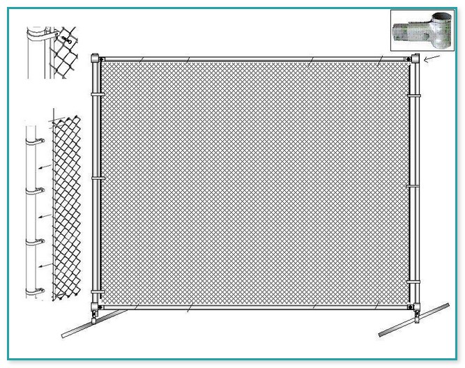 Chain Link Fence Sections