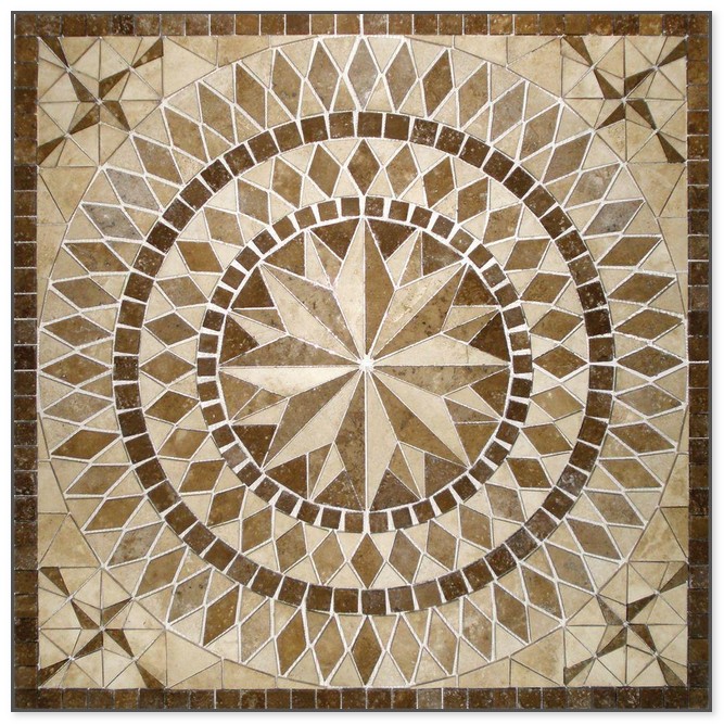 Decorative Floor Tile Medallions