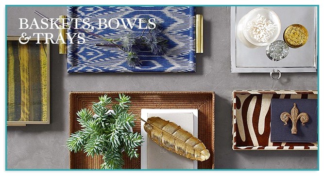 Decorative Trays And Bowls
