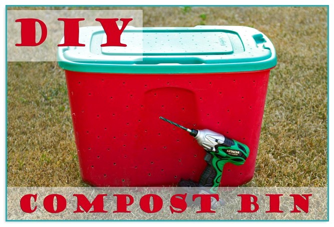 Diy Compost Bin Rubbermaid