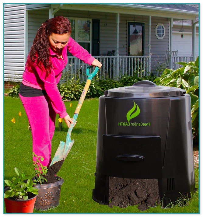 Free Garden Earth Compost Bin
