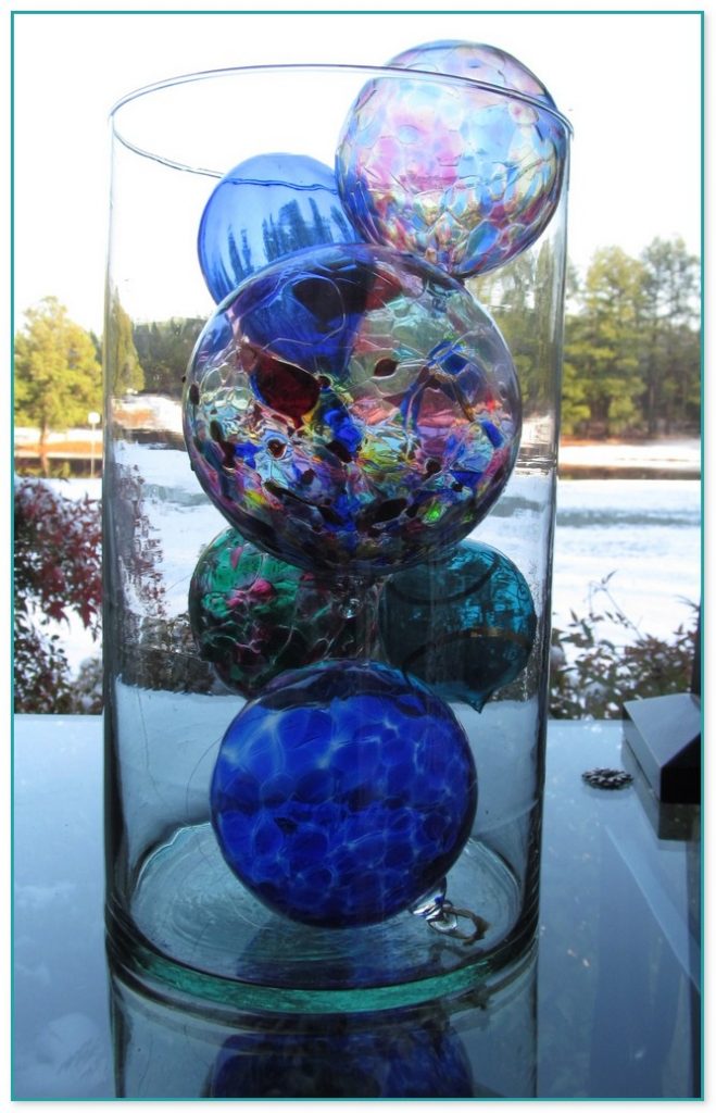 Glass Decorative Balls For Bowls