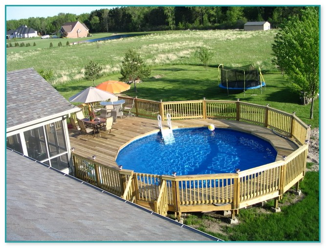 Inexpensive Above Ground Pool Fence