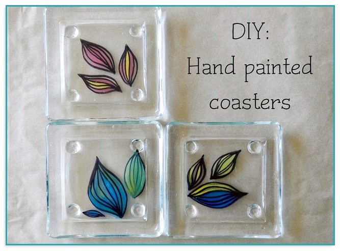 Make Your Own Glass Coasters
