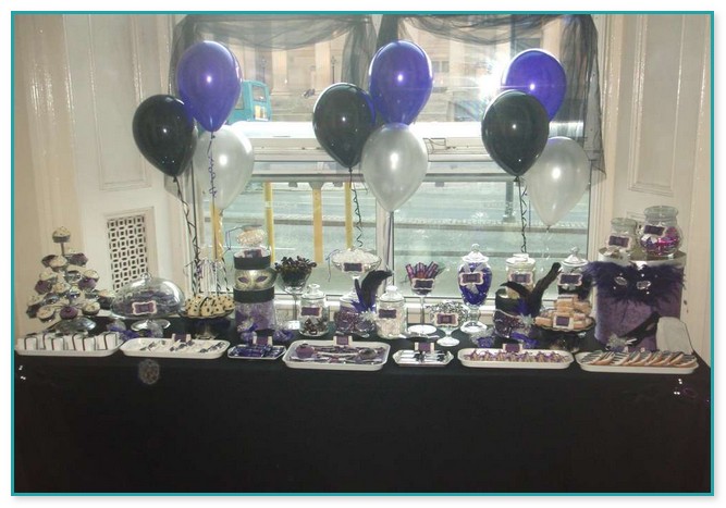 Masquerade Ball Themed Party Decorations