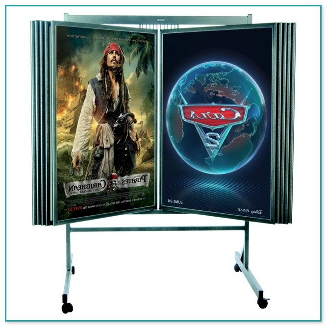 Multiple Poster Display Stands