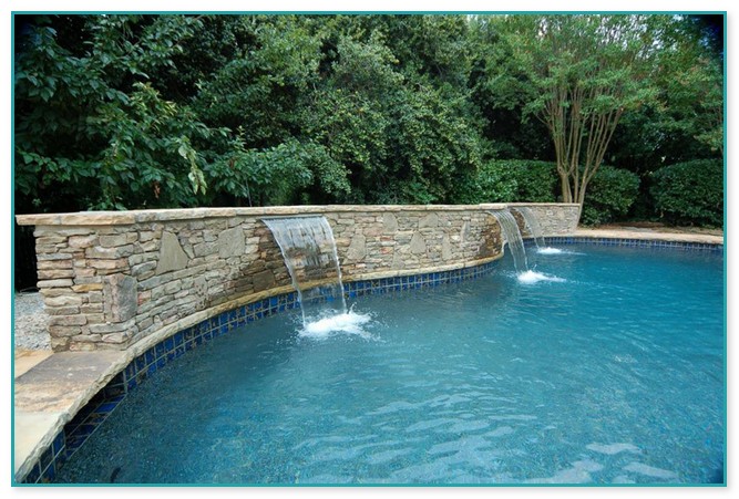 Pool Fountains And Waterfalls