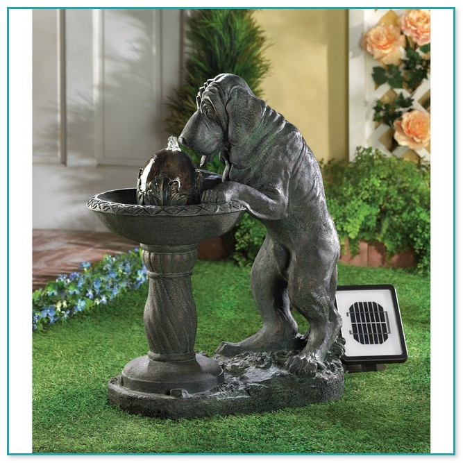 Solar Outdoor Water Fountains Sale