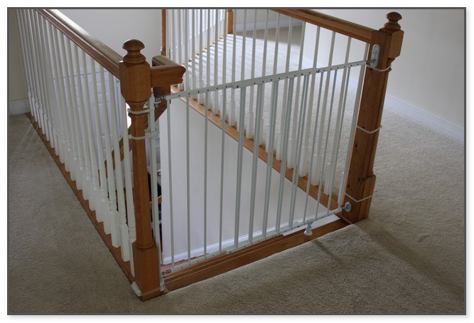 Top Of Stairs Baby Gate No Drill