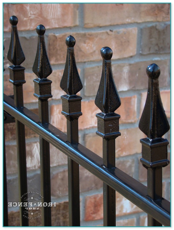 Used Wrought Iron Fence Panels
