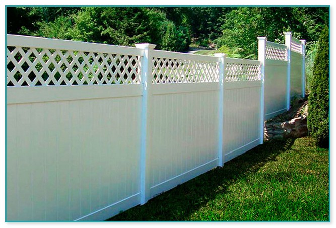 Vinyl Privacy Fence Panels