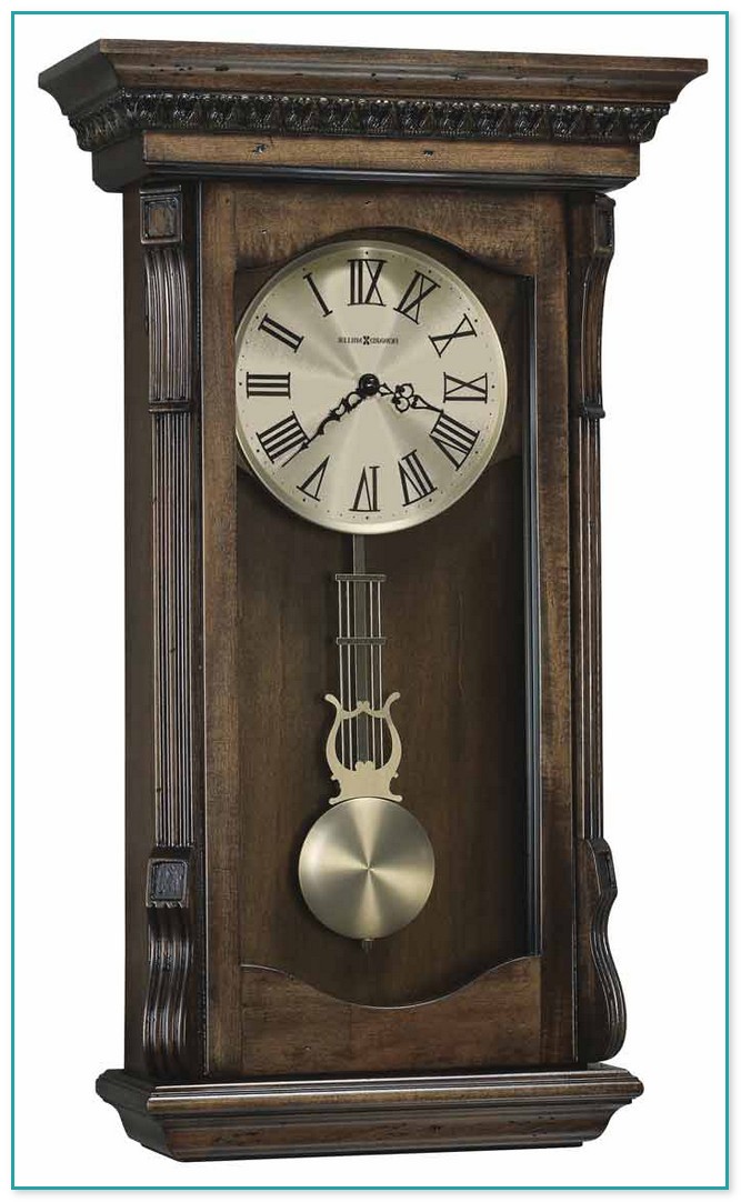Wall Clock With Chimes And Pendulum 1