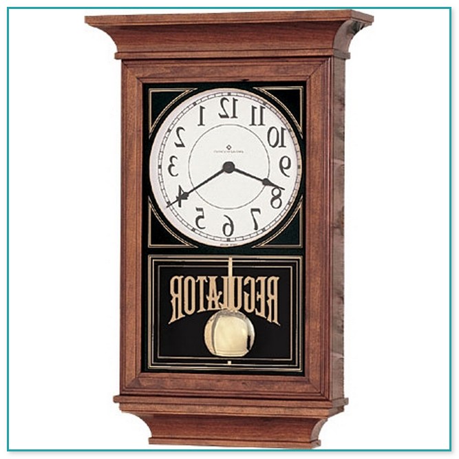 Wall Clock With Chimes And Pendulum 2