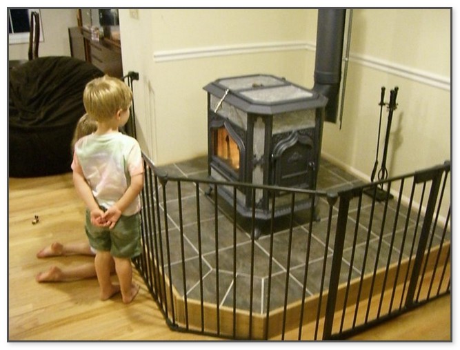 Wood Stove Safety Gate