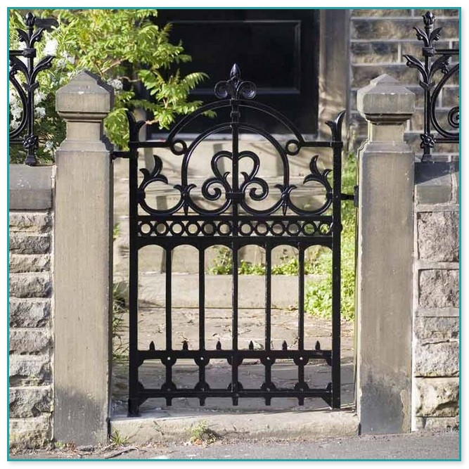 Wrought Iron Garden Gates Designs