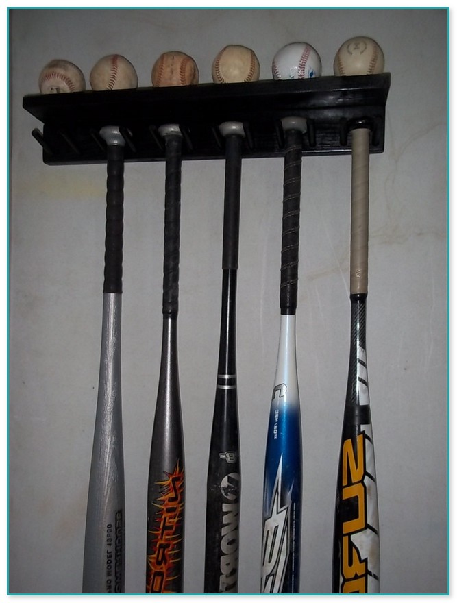 Baseball Bat Display Case Black 2