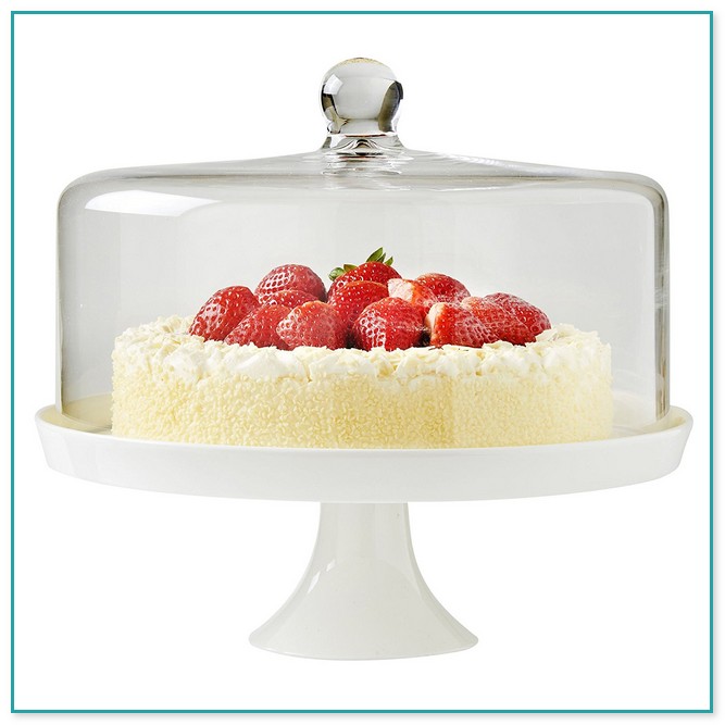 Cake Display Stand With Lid 3
