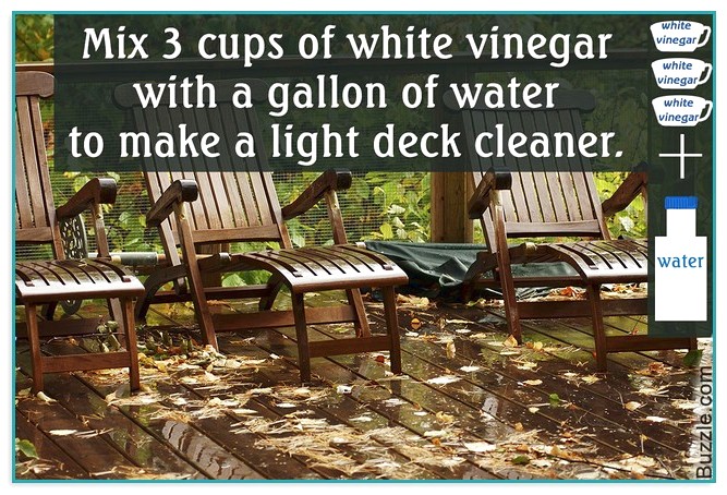 Composite Deck Cleaning Vinegar 2