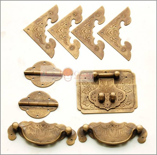 Antique Hardware For Jewelry Boxes